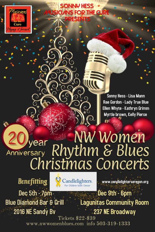 nw women rhythm blues christmas show blues christmas